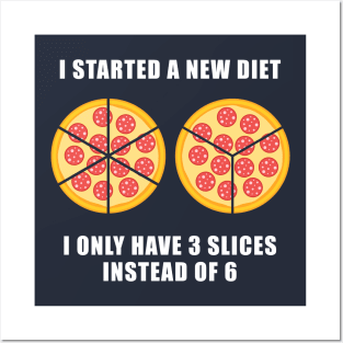 Pizza Diet Posters and Art